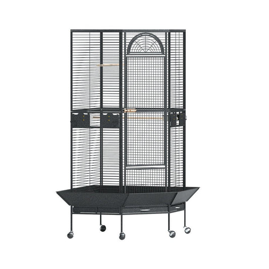 i.Pet Bird Cage Large Jumbo Aviary Budgie Perch Cage Parrot Stand Wheels Corner Pet Care > Bird > Bird Cages & Stands ipet
