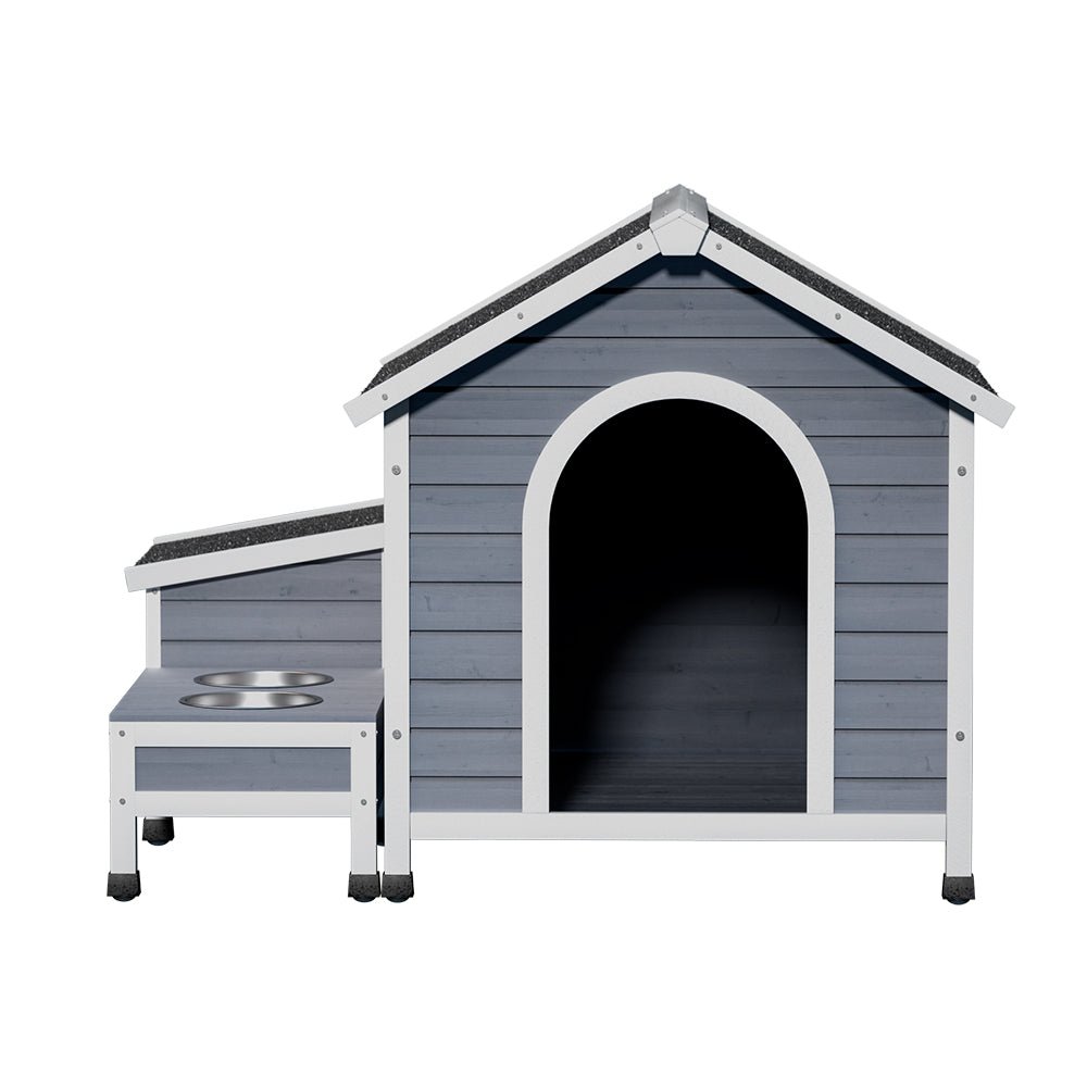 i.Pet Dog Kennel House Large Wooden Outdoor Pet Kennels Indoor Puppy Cabin Wooden Dog Kennel ipet