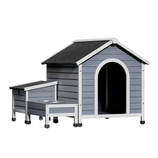 i.Pet Dog Kennel House Large Wooden Outdoor Pet Kennels Indoor Puppy Cabin Pet Care > Dog Supplies > Dog Kennels ipet