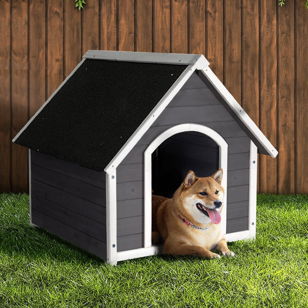i.Pet Dog Kennel Wooden Large House Outdoor Indoor Puppy Pet Cabin Weatherproof XL Pet Care > Dog Supplies > Dog Kennels ipet