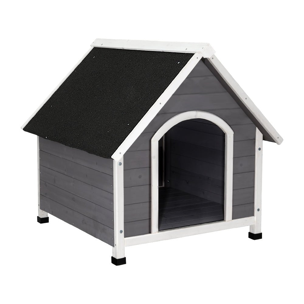 i.Pet Extra Large Wooden Dog Kennel – Weatherproof Outdoor Cabin Wooden Dog Kennel ipet