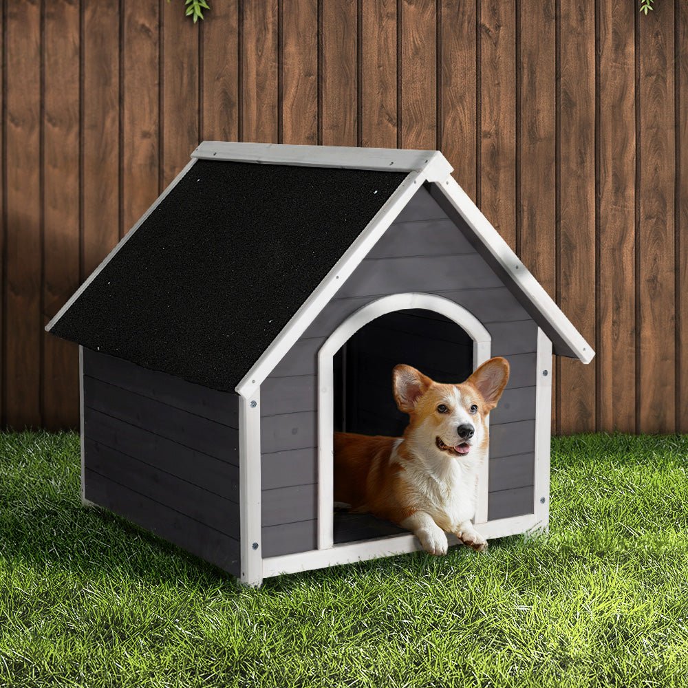i.Pet Dog Kennel Wooden Large Outdoor House Indoor Puppy Pet Cabin Weatherproof wooden dog kennel ipet