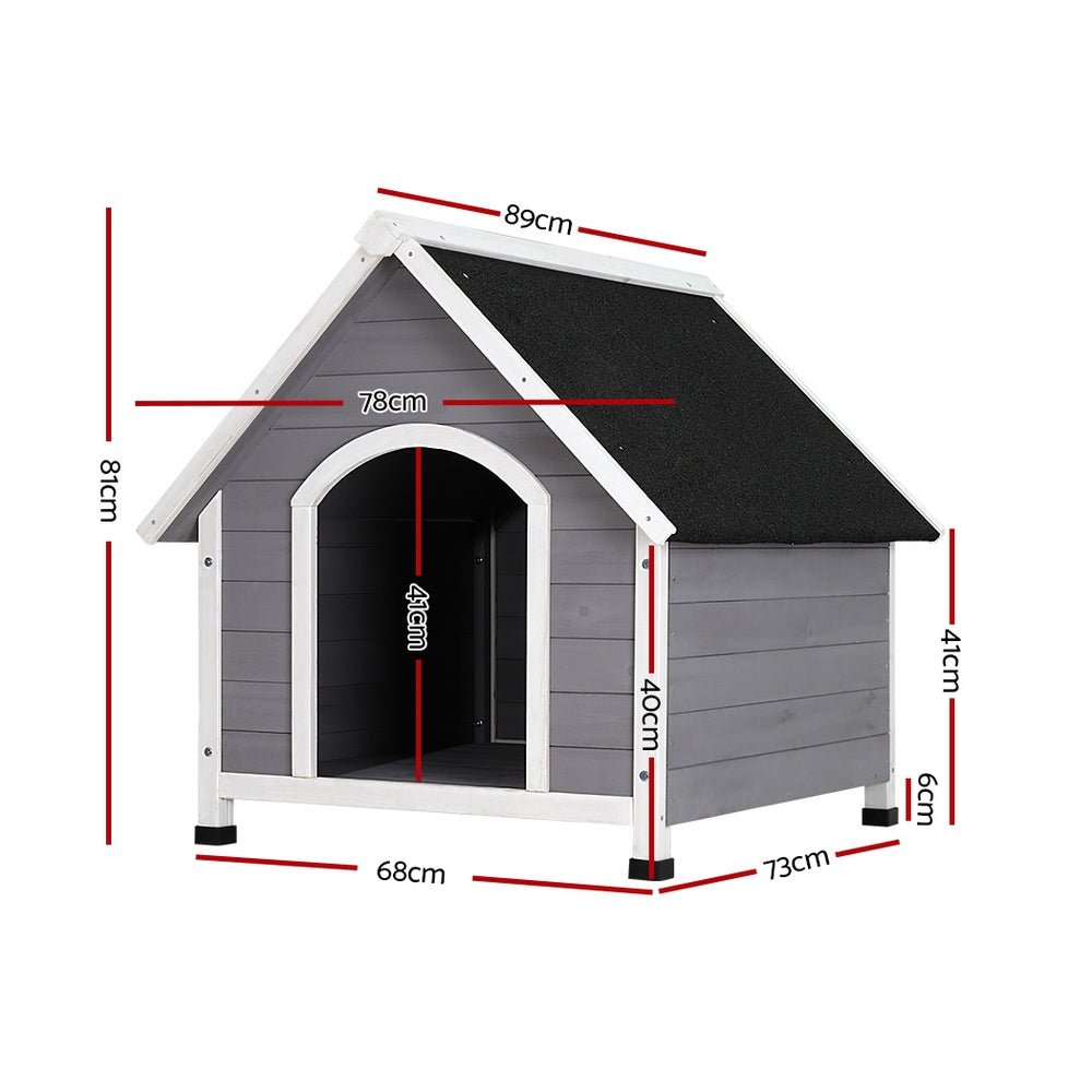 i.Pet Dog Kennel Wooden Large Outdoor House Indoor Puppy Pet Cabin Weatherproof Pet Care > Dog Supplies > Dog Kennels ipet