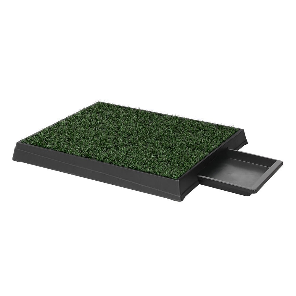 i.Pet Pet Training Pad Dog Potty Toilet Large Loo Portable With Tray Grass Mat Pet Care > Dog Supplies Woofy and Whiskers