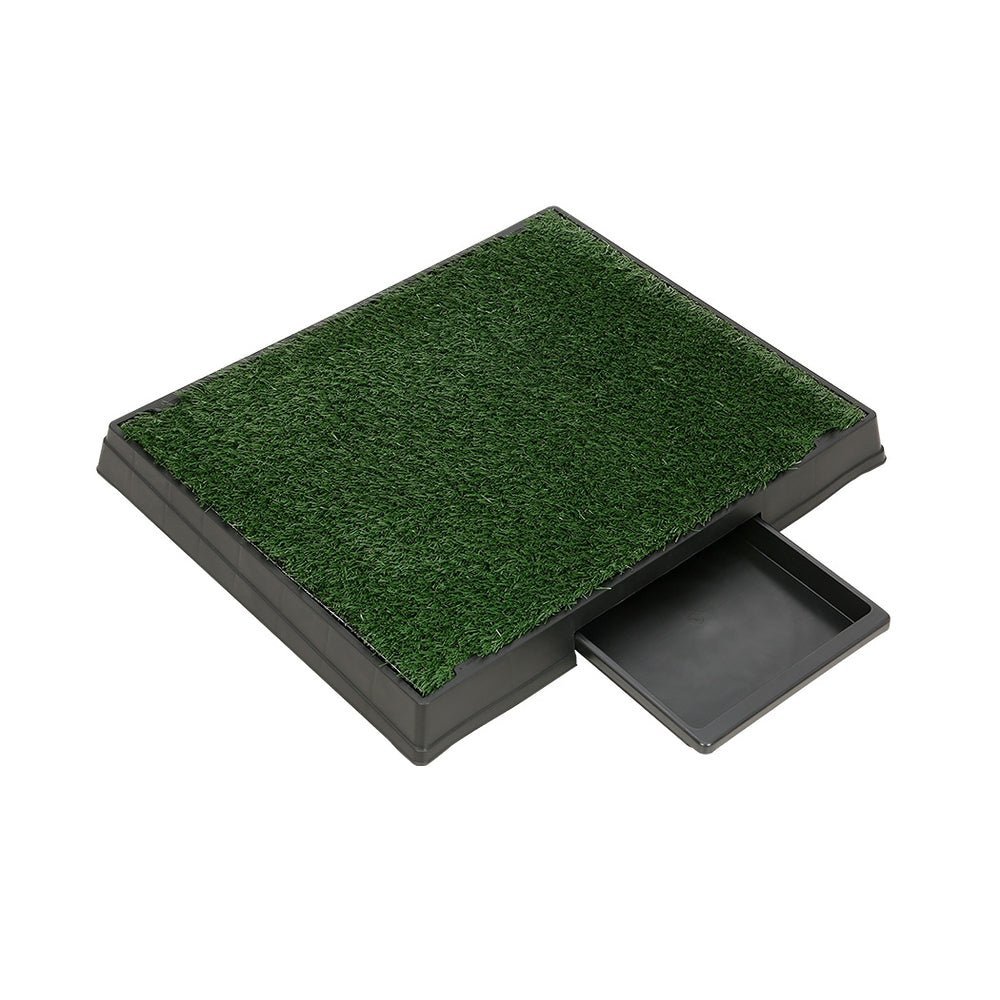 i.Pet Pet Training Pad Dog Potty Toilet Large Loo Portable With Tray Grass Mat Pet Care > Dog Supplies Woofy and Whiskers