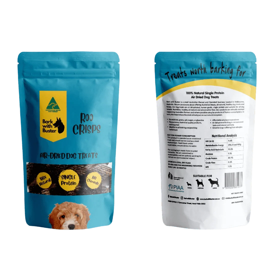 Bark with Buster Roo Crisps
