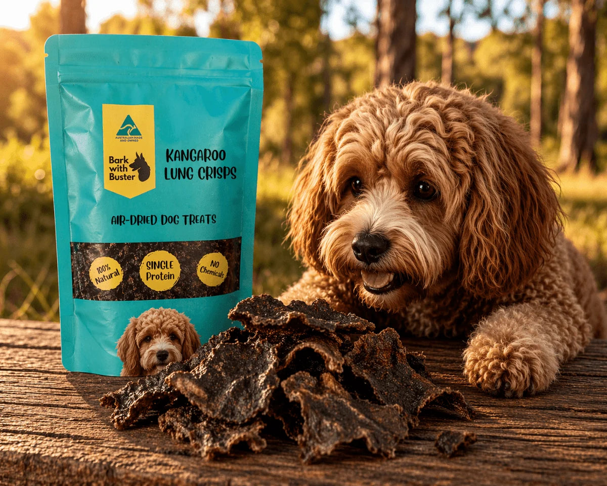 Bark with Buster Roo Crisps