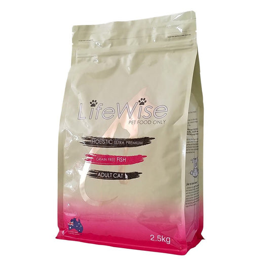 LifeWise – Adult Cat – GRAIN FREE – Fish Non-prescription Cat Food LifeWise