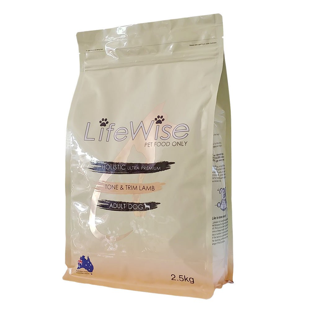LifeWise – Adult Dog – Tone & Trim Lamb Non-prescription Dog Food LifeWise 2.5KG