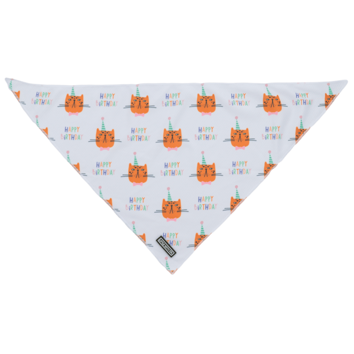 Little Kitty Co CAT BANDANA: Happy Birthday Little Kitty Co.