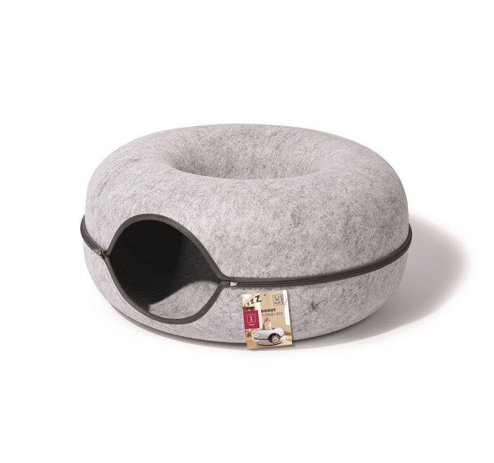 M-PETS Donut Tunnel Felt Cat Bed Cat bed M-Pets Small