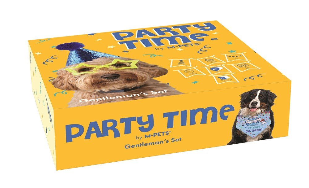 M pets party time dog birthday set mpets Gentleman’s set