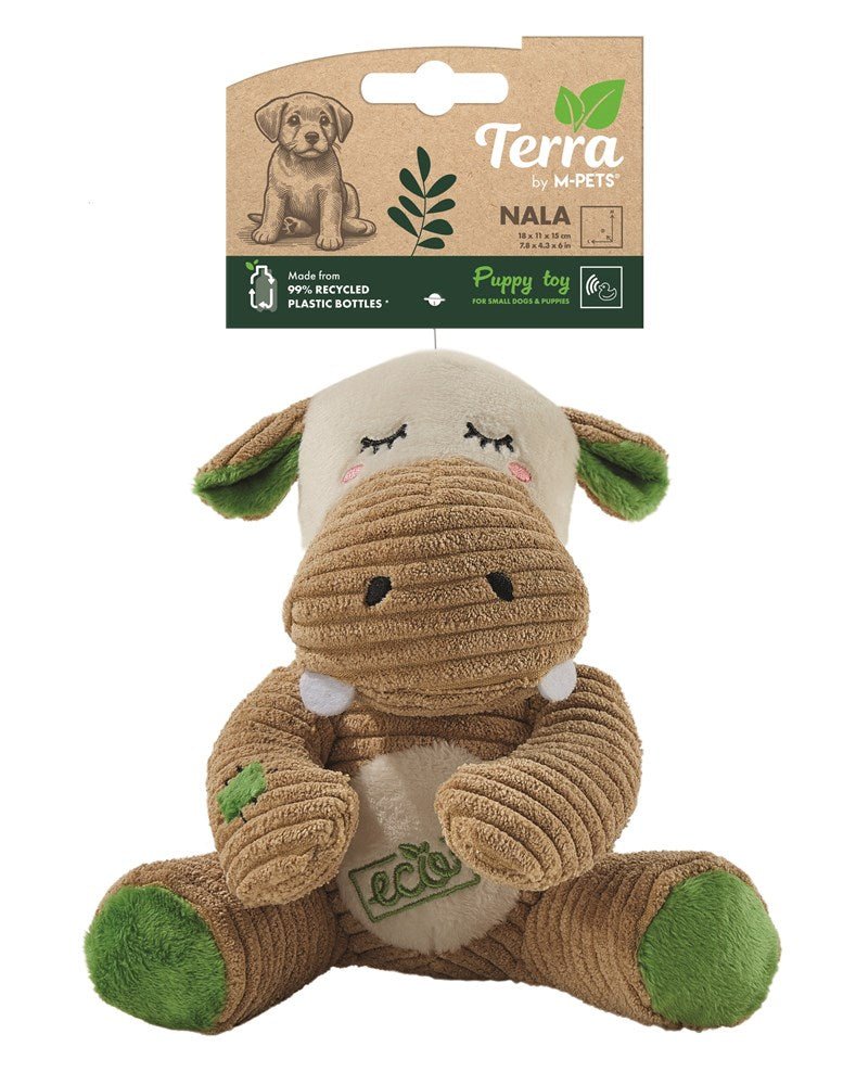 M-PETS TERRA ECO Puppy Toy TOTO Eco friendly dog toy M-Pets Nala