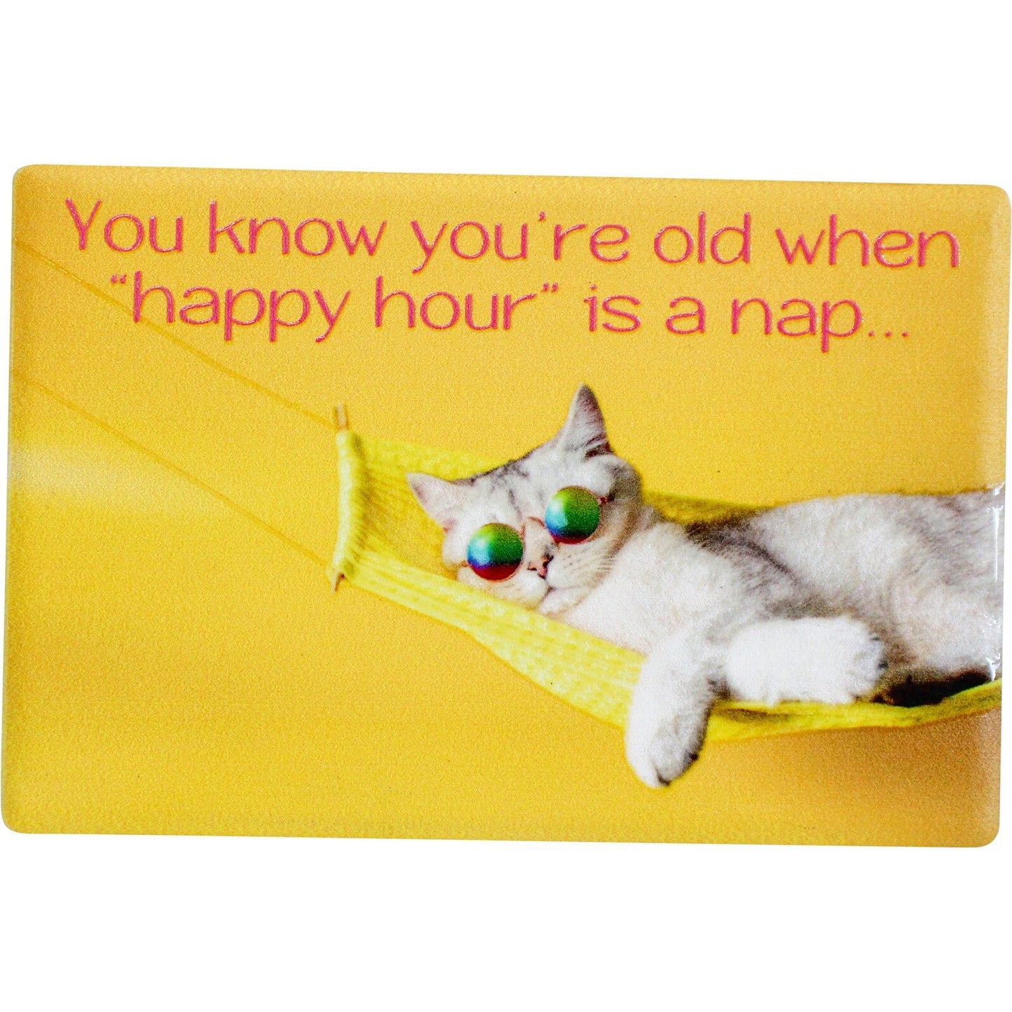 Magnet Birdie Birthday Refridgerator Magnet Lavida Old Happy Hour