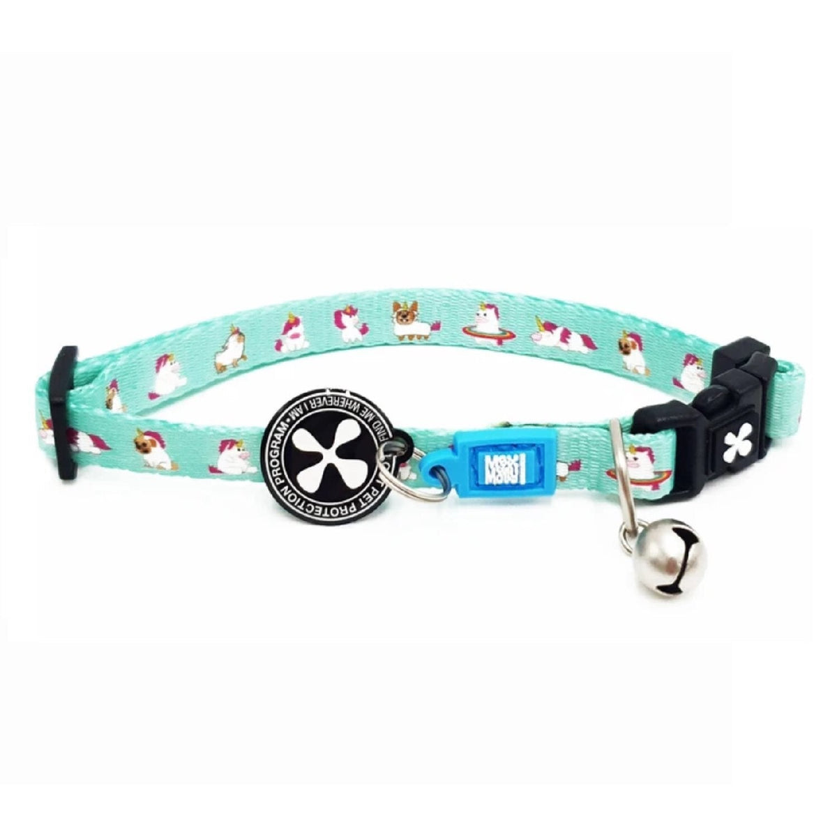 Max and Molly Smart ID Cat Collar Cat Collar Max and Molly unicorn