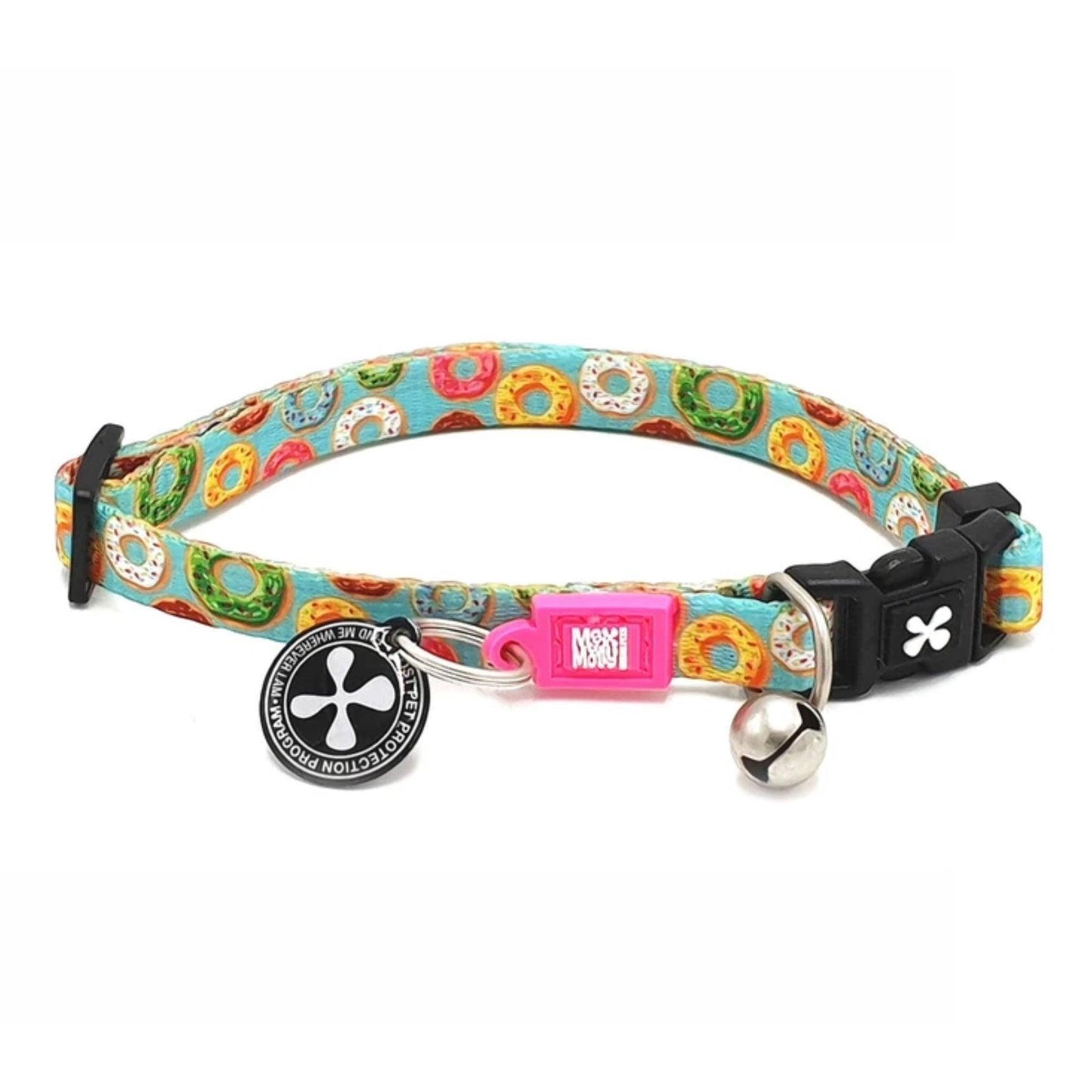 Max and Molly Smart ID Cat Collar Cat Collar Max and Molly Donuts