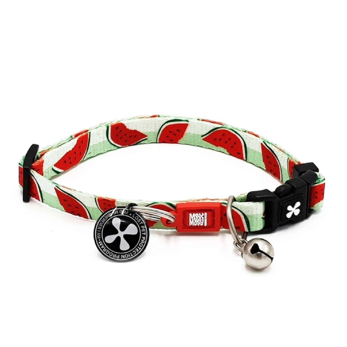 Max and Molly Smart ID Cat Collar Cat Collar Max and Molly Watermelon