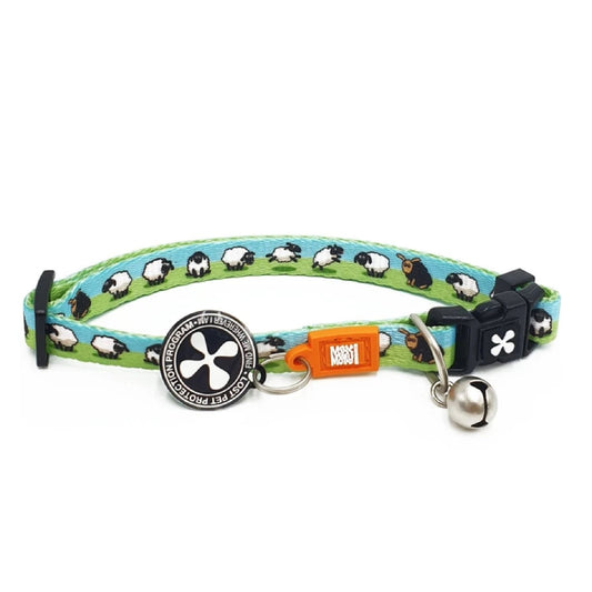 Max and Molly Smart ID Cat Collar Cat Collar Max and Molly Black sheep