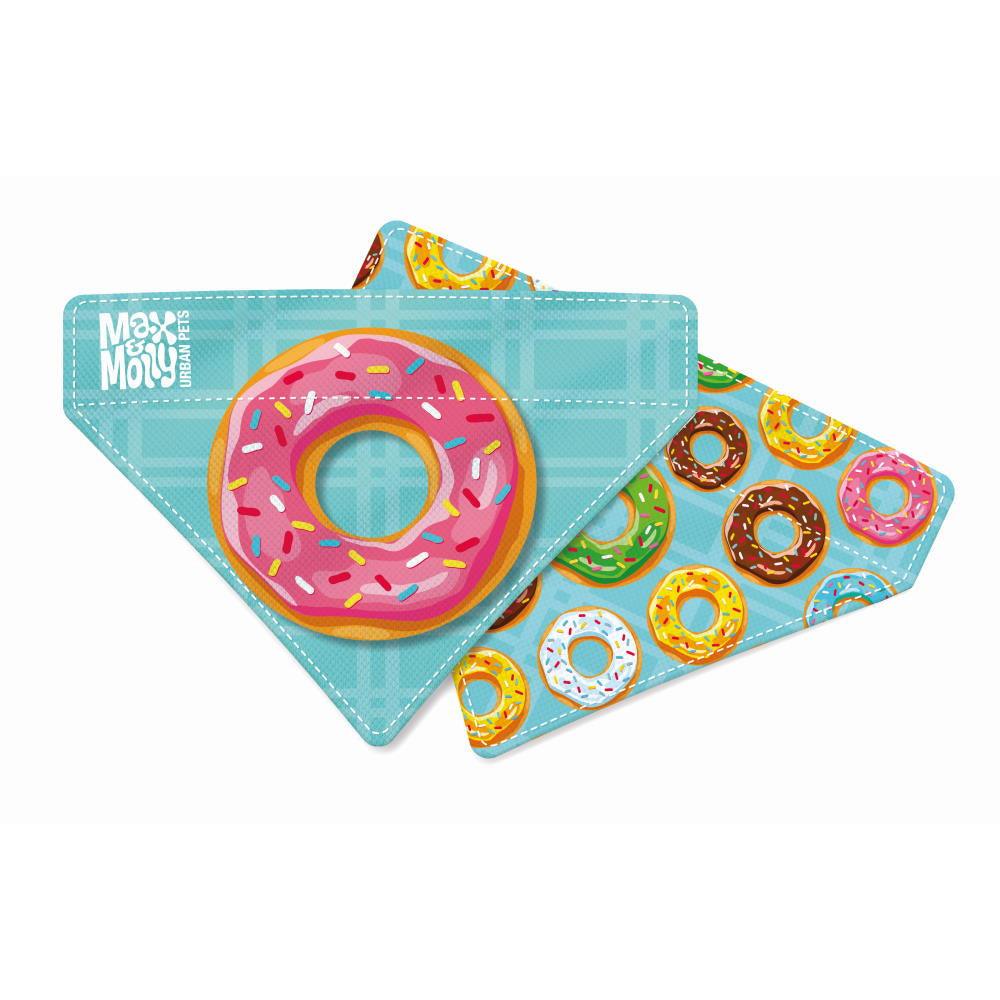 Max & Molly Bandanas for Cats & Dogs - Small Max & Molly Urban Pets Donuts Small (S)