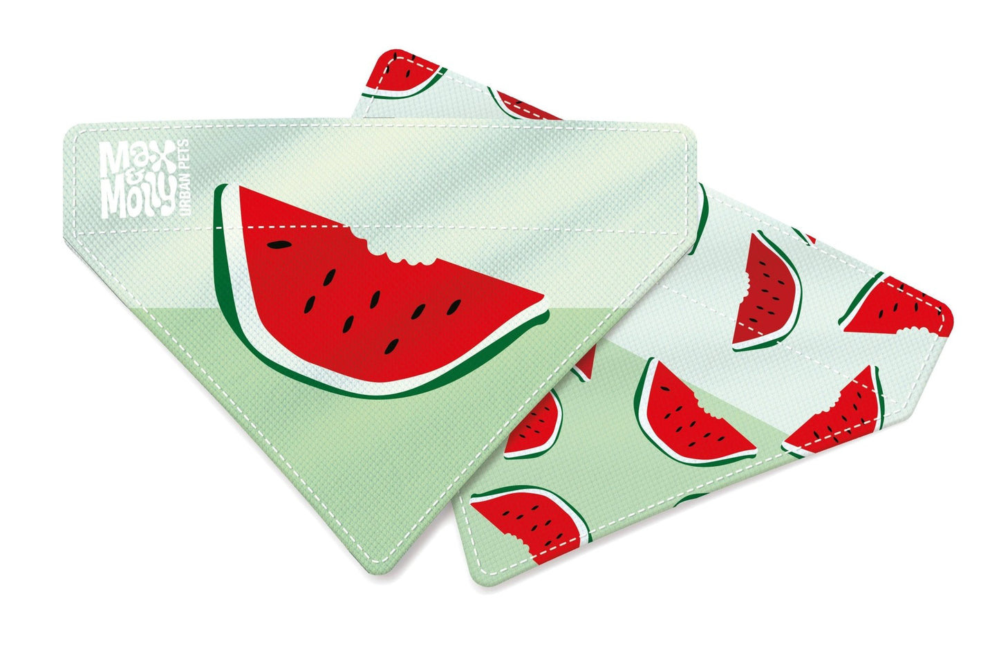 Max & Molly Bandanas for Cats & Dogs - Small Max & Molly Urban Pets Watermelon Small (S)