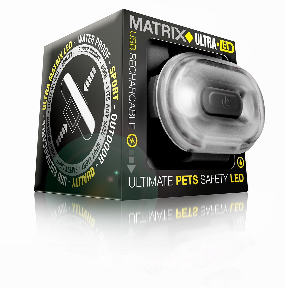 Max & Molly Matrix Ultra LED Harness/Collar Safety light Collar safety light Max & Molly Urban Pets