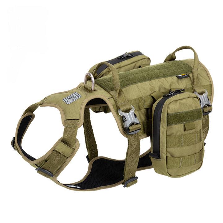 Military Harness Army Green XL Pet Care > Dog Supplies WINHYEPET X Large Green Harness
