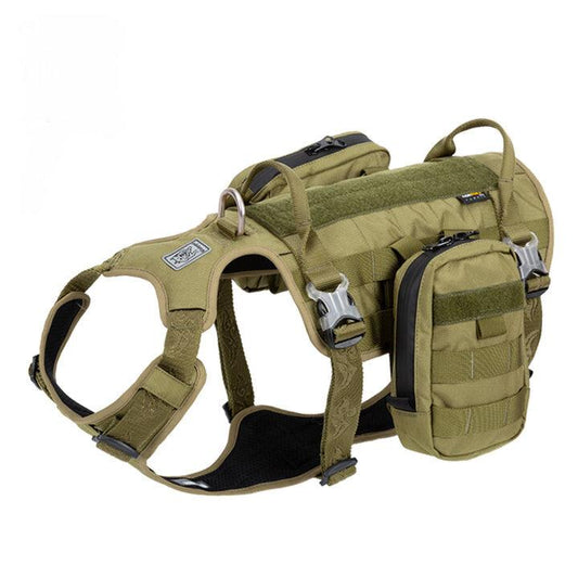 Military Harness Army Green XL Pet Care > Dog Supplies WINHYEPET X Large Green Harness