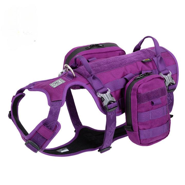 Military Harness Army Green XL Pet Care > Dog Supplies WINHYEPET X Large Purple Harness