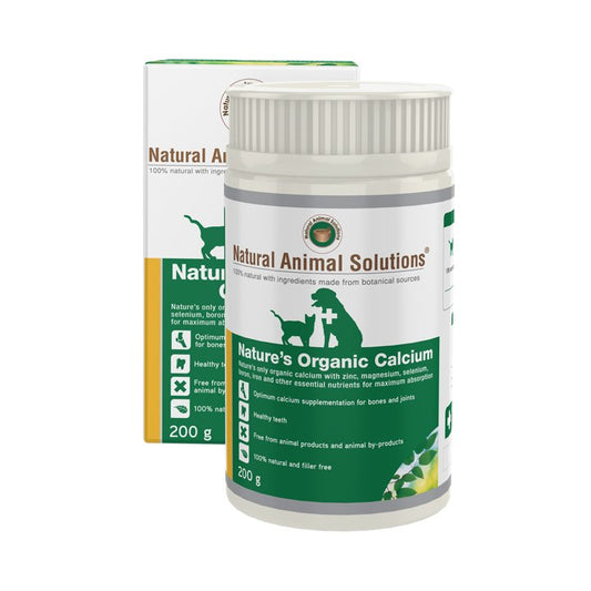 Natural Animal Solutions Calcium Supplement for Cats & Dogs 200g Pet Vitamins & Supplements Natural Animal Solutions