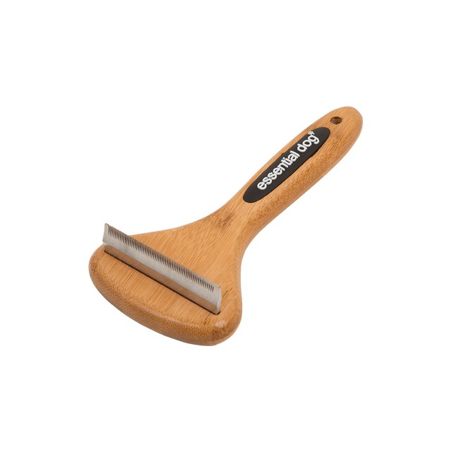 Natural Bamboo Deshedding Tool: Cats & Dogs Pet Care > Dog Supplies Essential Dog
