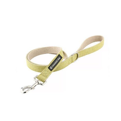 Natural Hemp & Cotton Dog Collar & Leash (sold seperate) (Orange Burst) Pet Care > Dog Supplies Essential Dog XS Green Leash