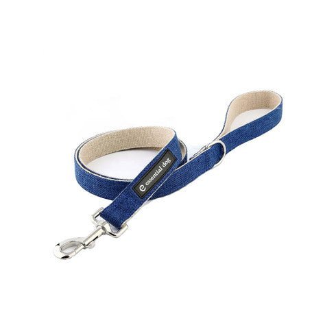 Natural Hemp & Cotton Dog Collar & Leash (sold seperate) (Orange Burst) Pet Care > Dog Supplies Essential Dog XS Blue Leash