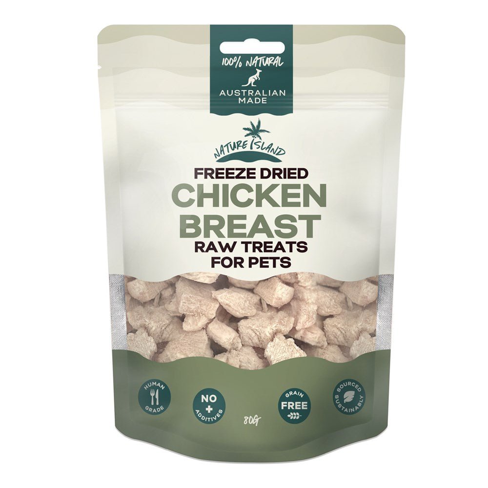 Nature Island Freeze Dried Cheese Cube treats 150g for Pets NI2914-CCm Pet treats Nature Island chicken breast