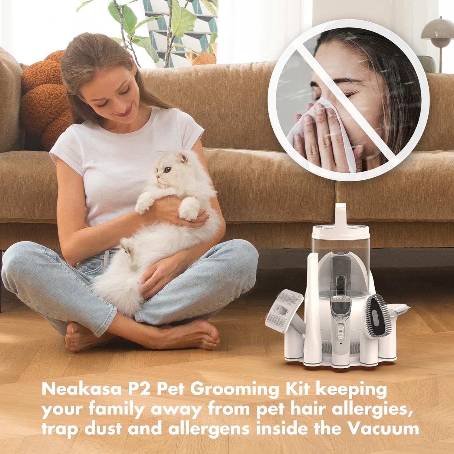 NEAKASA Pet Grooming Vacuum P2 Pro Grooming products NEAKASA