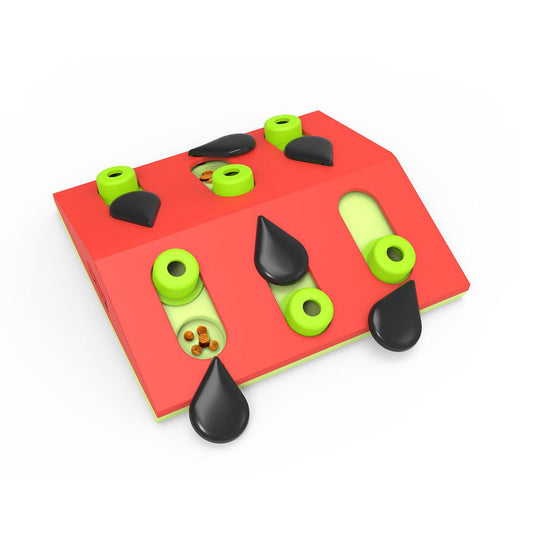 Nina Ottosson Puzzle & Play Melon Madness Treat Dispensing Cat Toy Interactive cat toy Nina Ottoson
