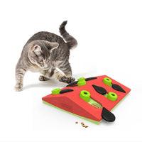 Nina Ottosson Puzzle & Play Melon Madness Treat Dispensing Cat Toy Interactive cat toy Nina Ottoson