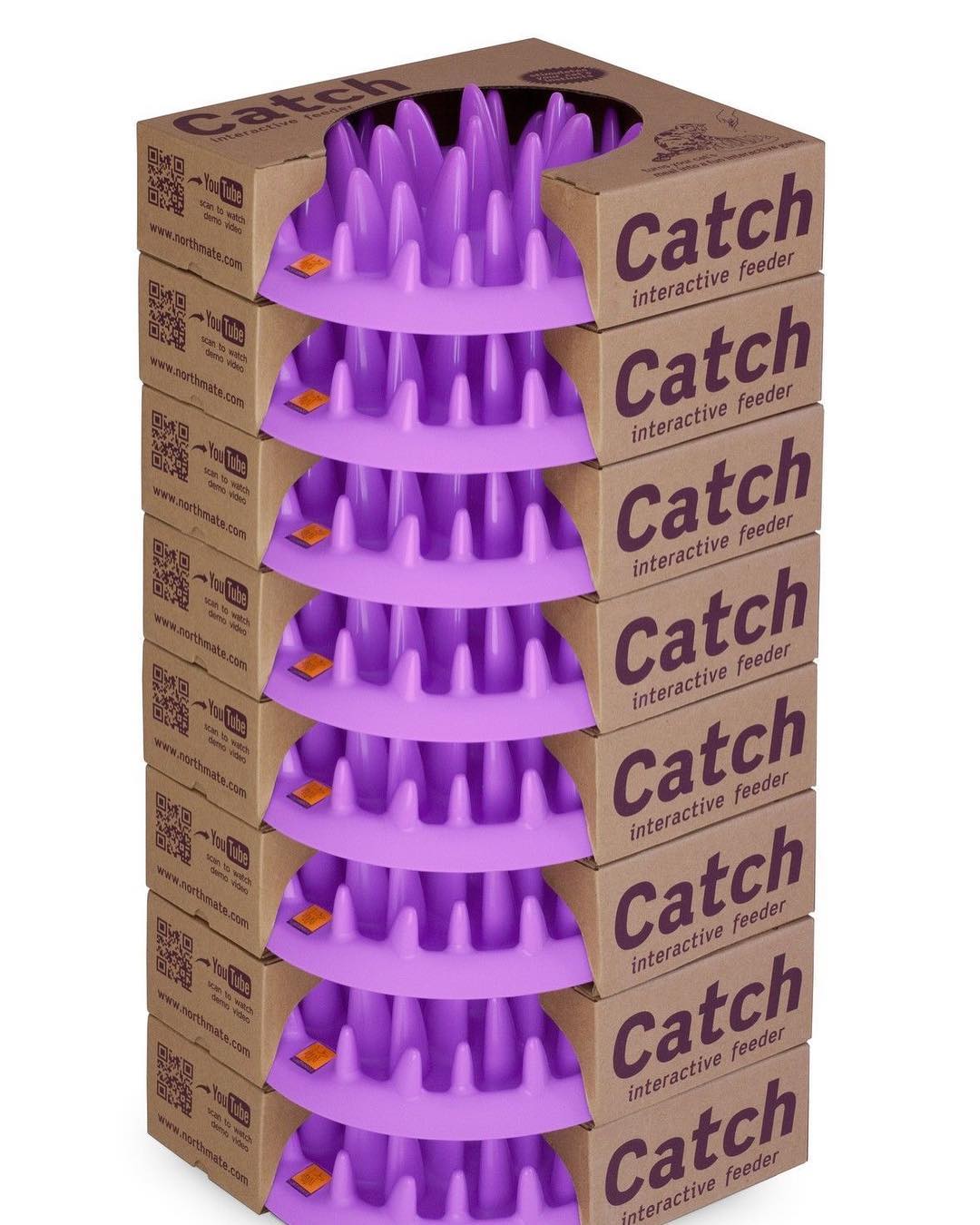 Northmate Catch Interactive Slow Food Cat Bowl Interactive cat toy northmate