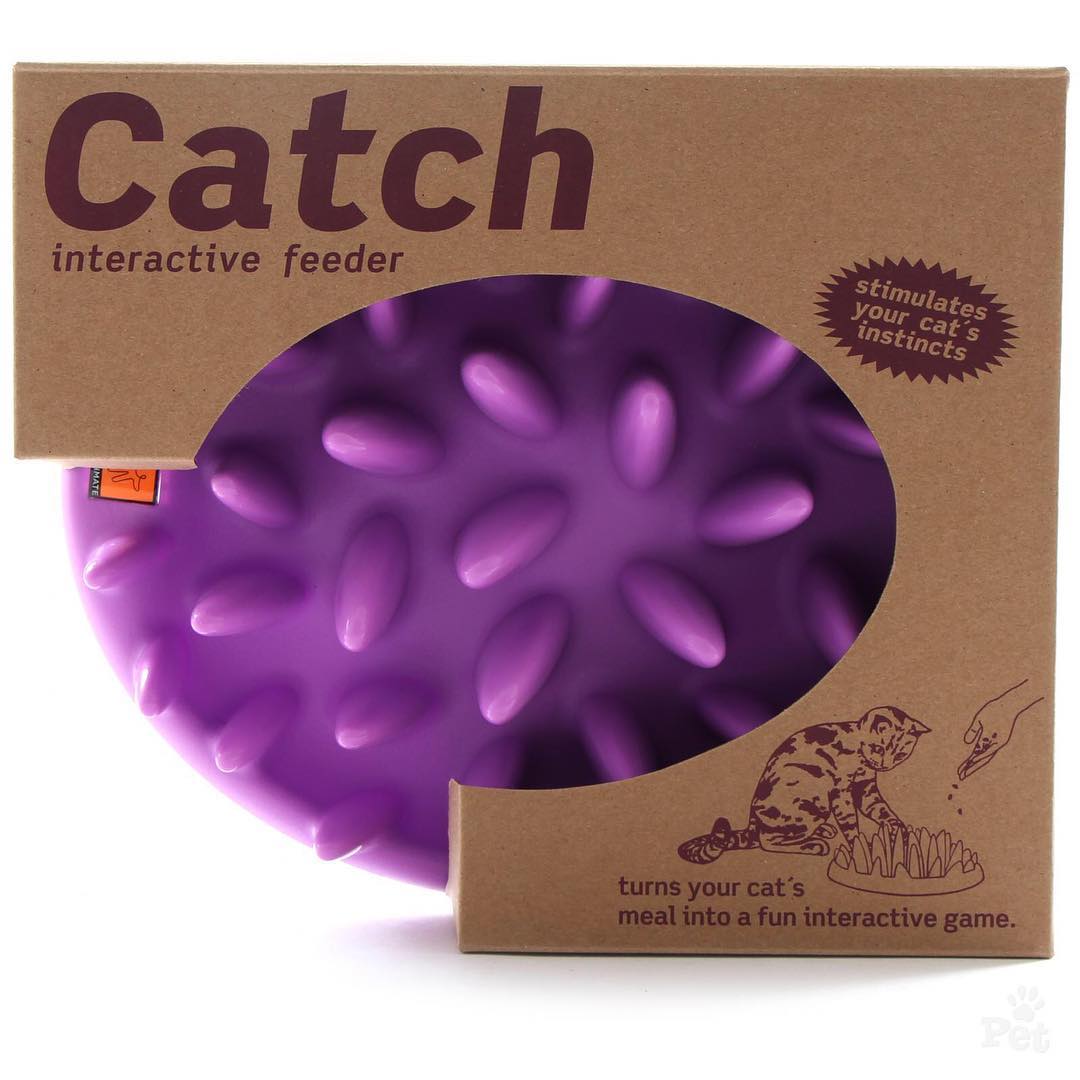 Northmate Catch Interactive Slow Food Cat Bowl Interactive cat toy northmate
