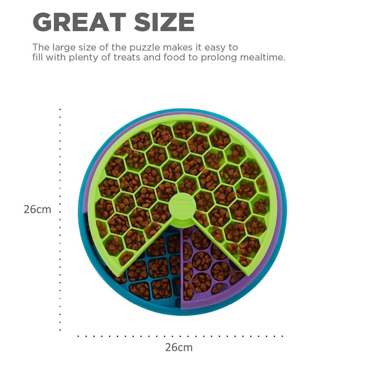 Outward Hound Lickin' Layers Slow Food & Treat Bowl for Dogs Pet Care > Dog Supplies Outward Hound