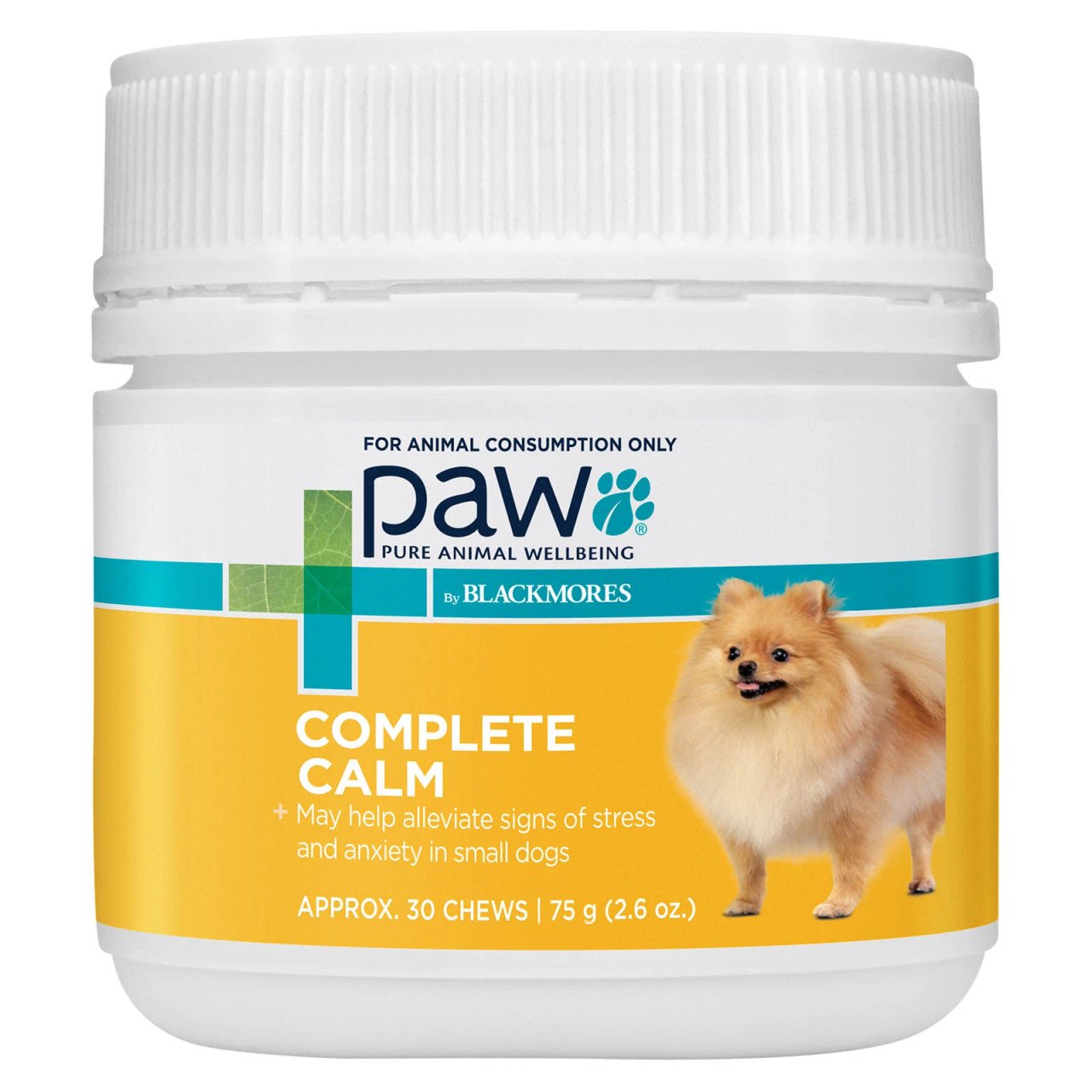 PAW Complete Calm Multi + Tryptophan Multivitamin Chews 300g Pet Vitamins & Supplements Blackmores Small Chews - 30 Chews/75g