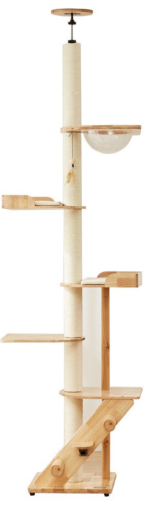 Petsbelle Babel II Solid Wood Cat Tree cat tree Petsbelle