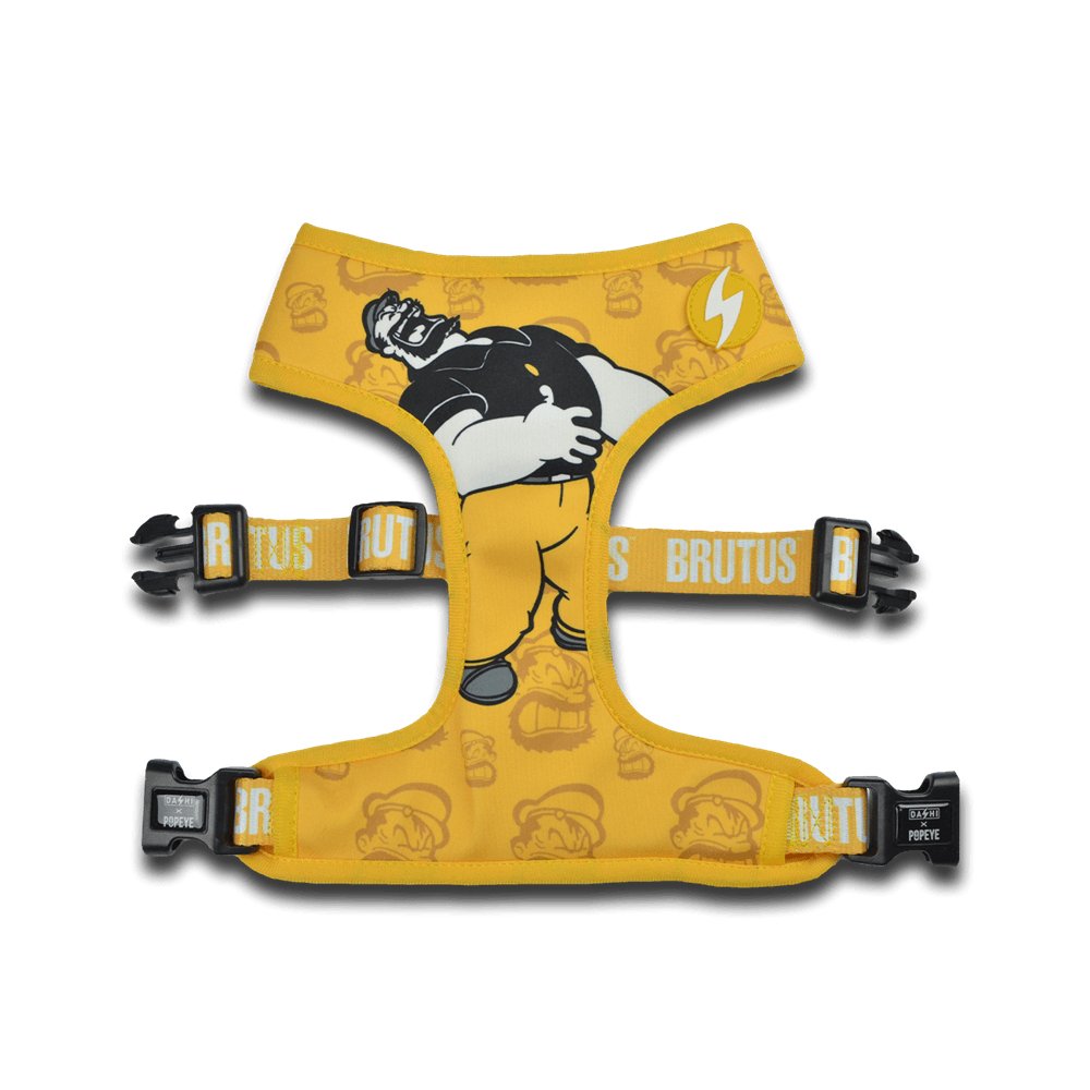 Popeye ( Bluto now Brutus) Collar Collection - Small -Medium - Large Dog Harness DASHI Small Harness