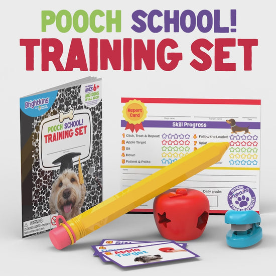 Brightkins Pooch School! Interactive Dog Training Set dog training set brightkins