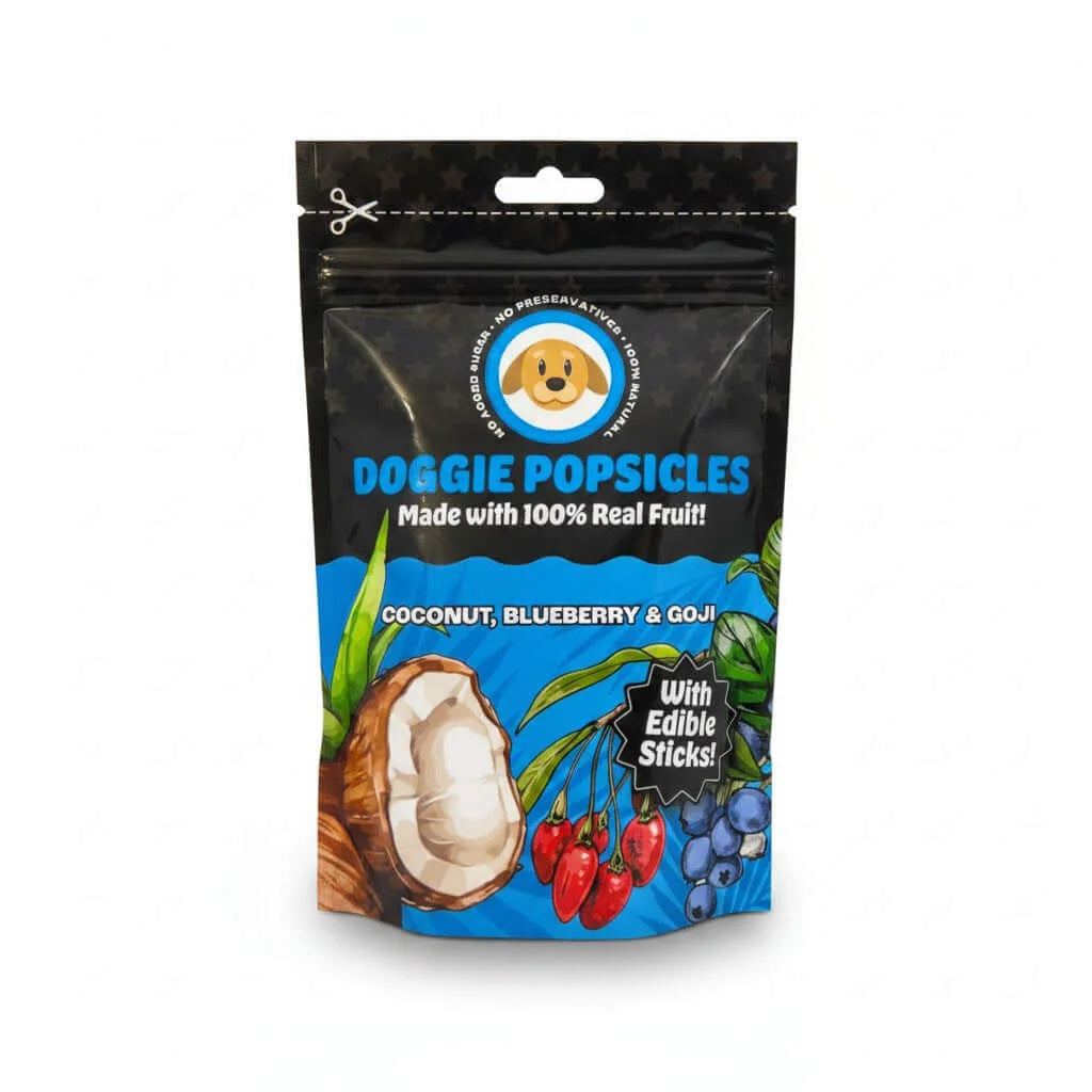 Doggie Pupsicles – Frozen Dog Treat Mix with Edible Shark Cartilage Sticks