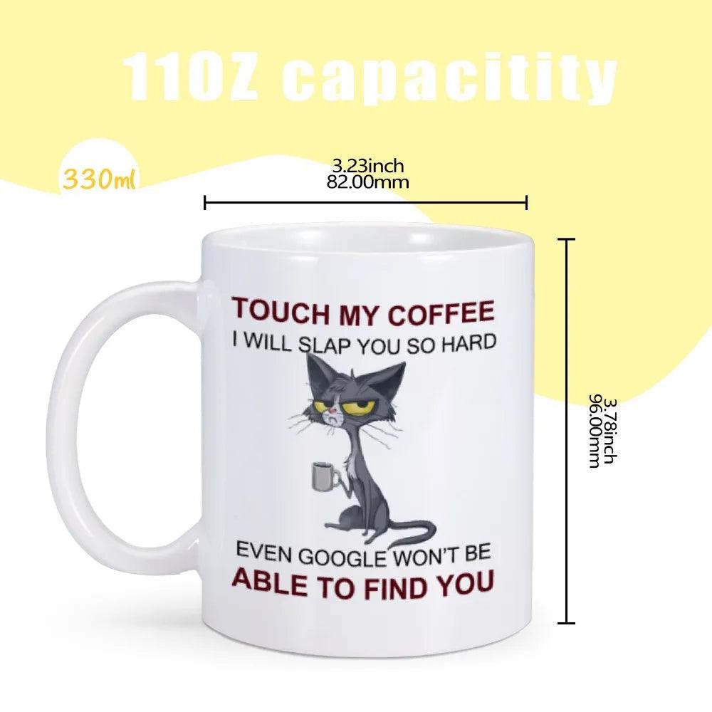 sarcastic coffee mugs -Grumpy Cat Mug Hilarious Ceramic Coffee mug mug Grumpy Cat