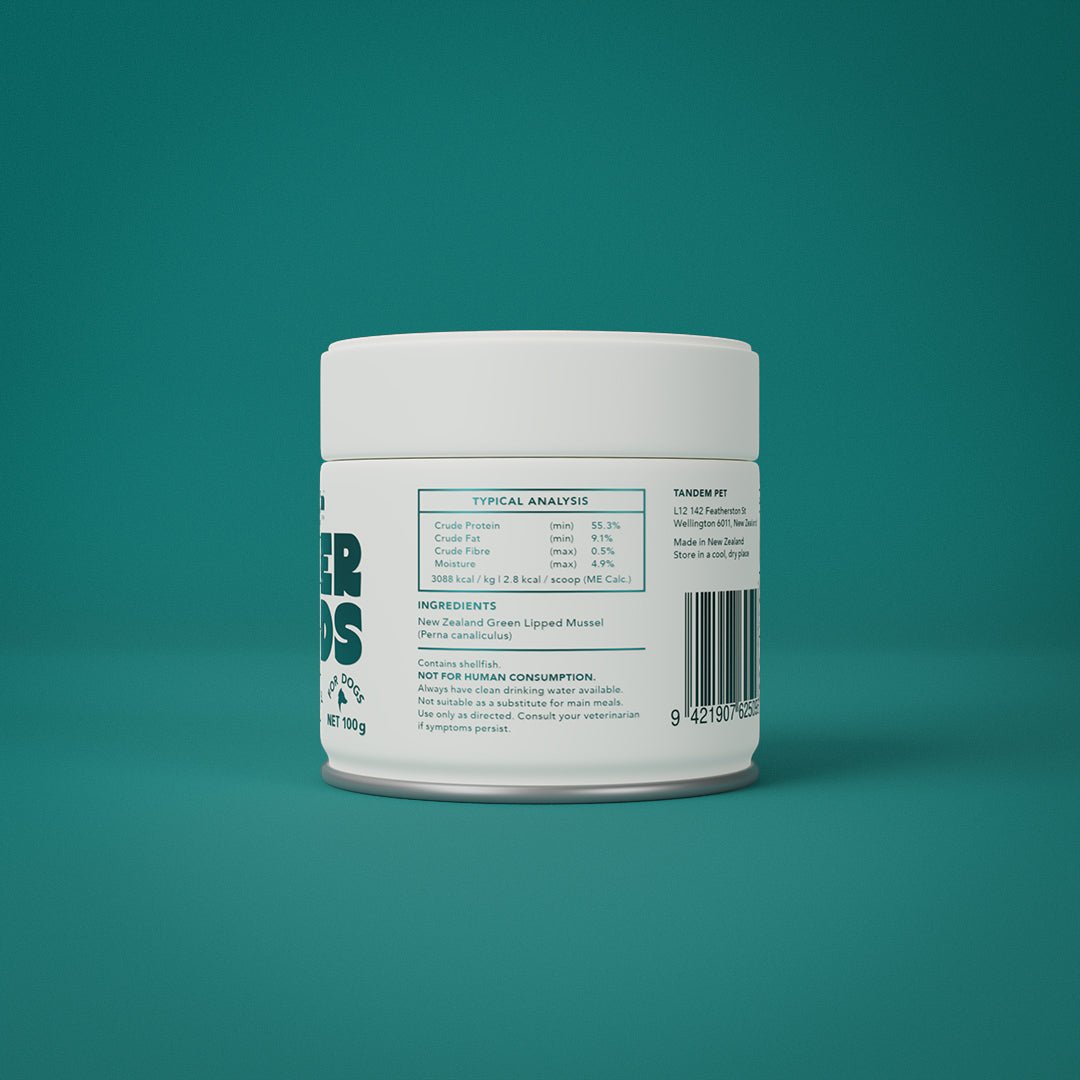 Tandem – Super Foods – New Zealand Green Lipped Mussel Powder tandem