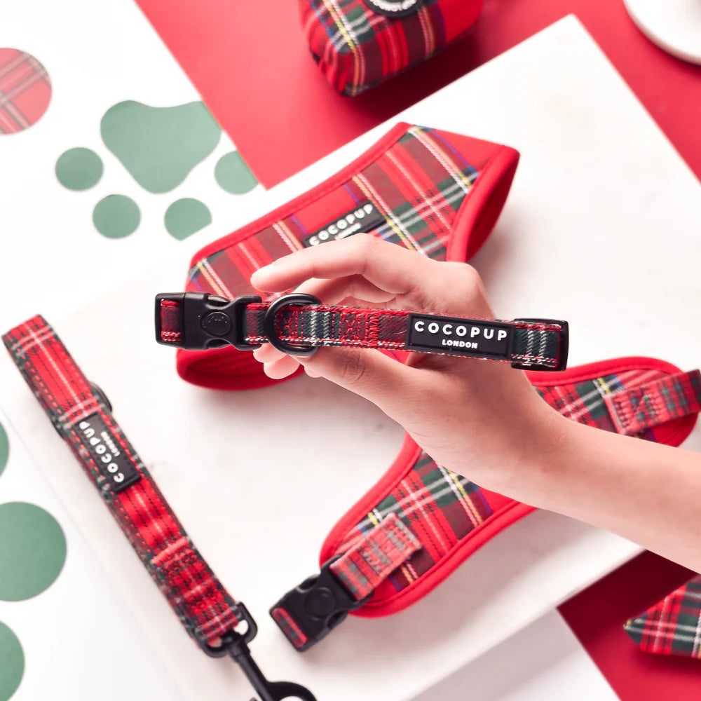 Cocopup Tartan Dog Collection Cocopup London Collar XS