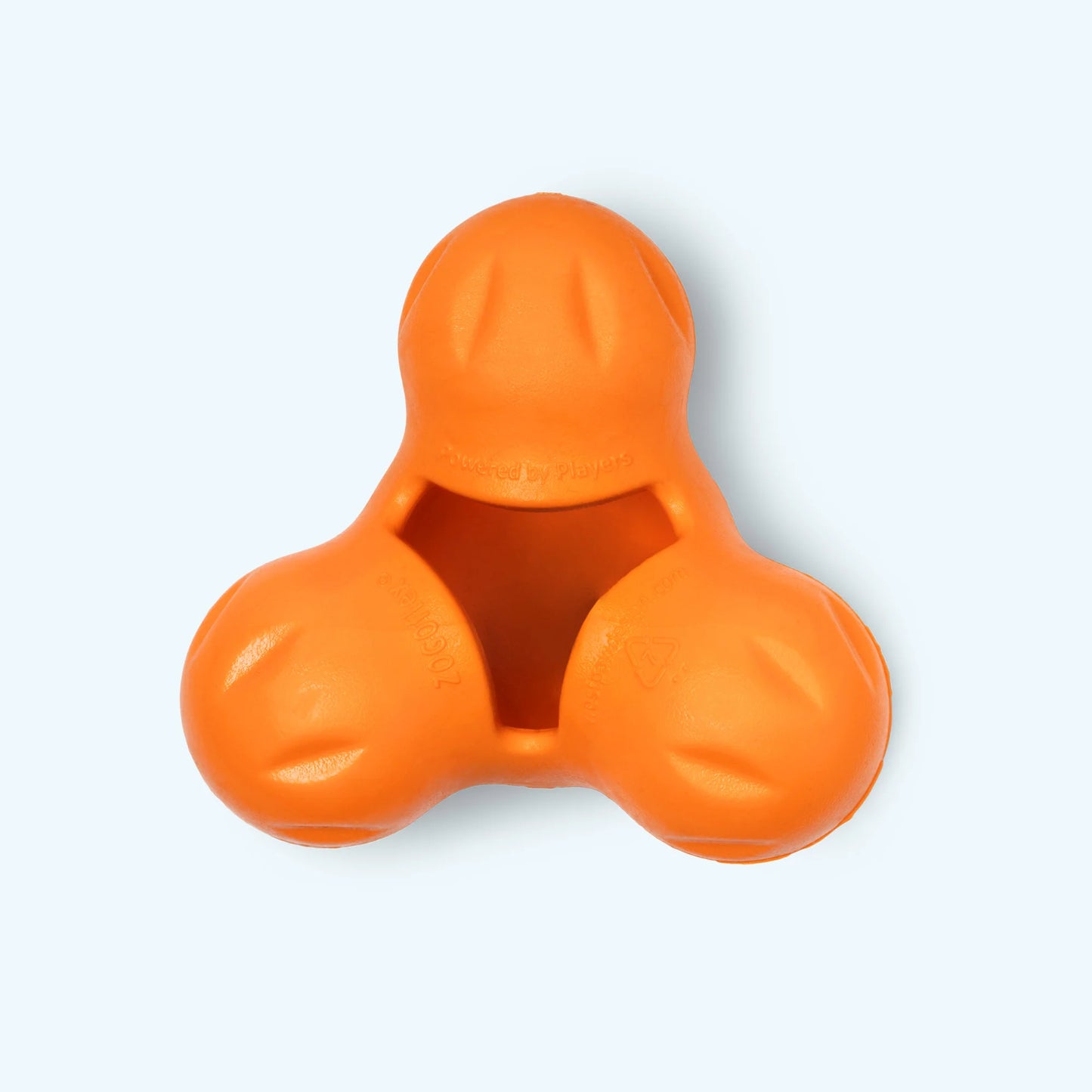 West Paw Tux Tough Puzzle Toy - Large - Bubblegum Eco friendly dog toy West Paw Design Orange