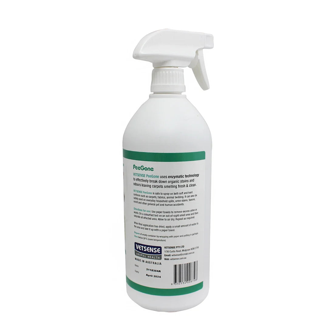 VETSENSE PEEGONE SPRAY 200ML