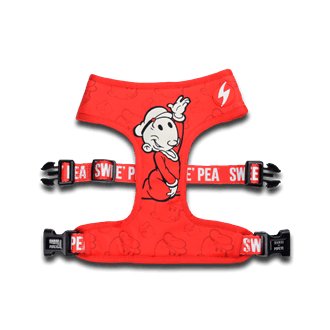 Vintage & Classy Sweet Pea - Small-Medium-Large Dog Collar DASHI Sweet Pea Neo Mesh Harness X Small